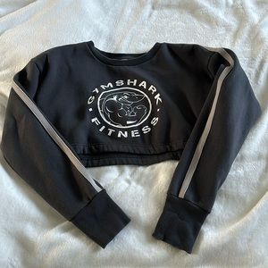 Gymshark - Legacy Fitness Sweater - Size S - Washed Black - Good Condition